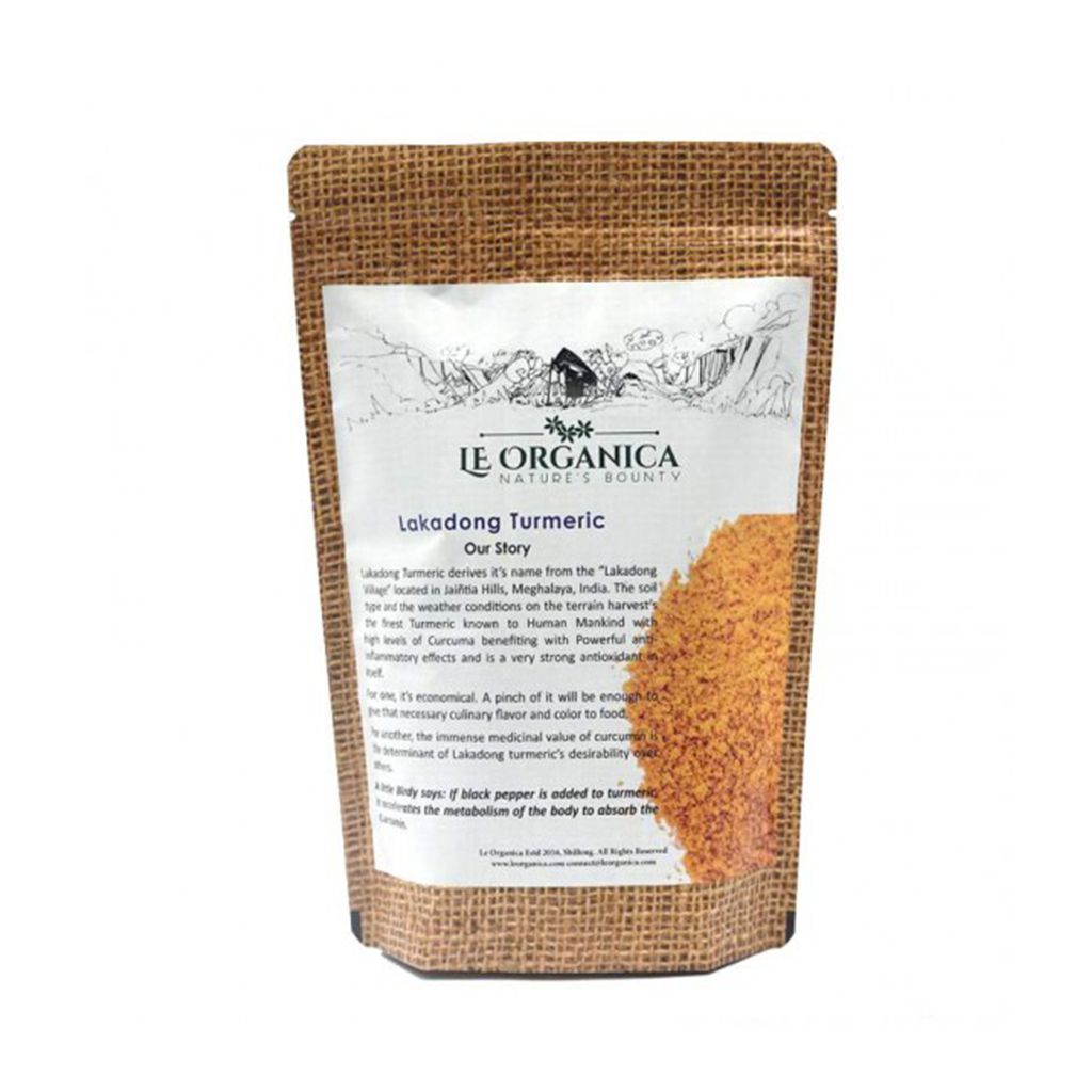 Lakadong Turmeric Powder with 7.6% Curcumin