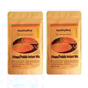 HealthyBhoj Uttapa Pudala Mix (Pack of 2) 100 gms