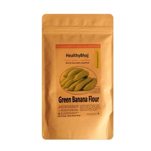 HealthyBhoj Green Banana Flour 100 gms