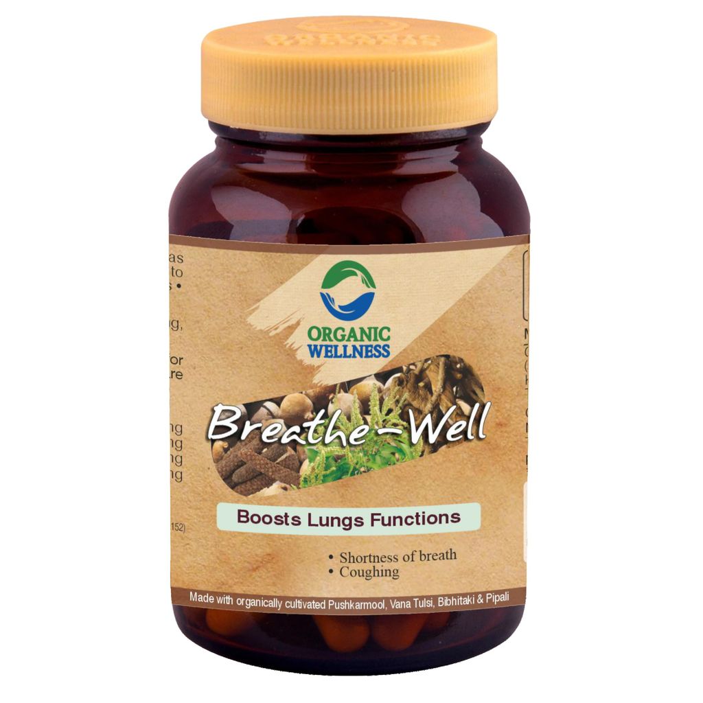 Breathe Well 90 Capsules Bottle