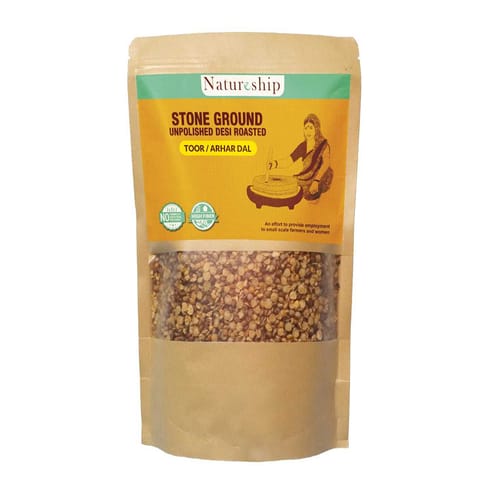 Hand Roasted & Stone Ground Arhar Dal, 500g