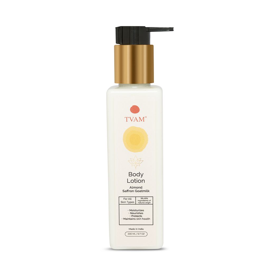 Almond & Saffron Body Lotion - 200 ml