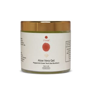 Aloe Vera Gel - Peppermint, Green Tea & Sea Buckthorn 100 gms