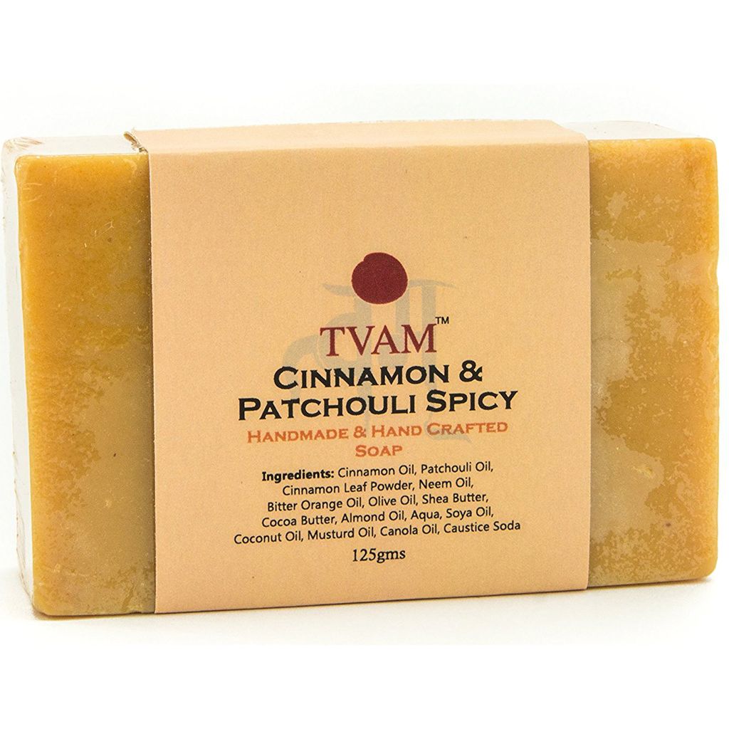 Cinnamon & Patchouli Spicy Handmade Soap 125 gms