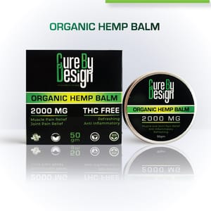 Organic Hemp Balm 2000mg CBD 50 gms