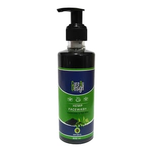 Hemp, Charcoal & Tea Tree Oil Facewash 200 ml