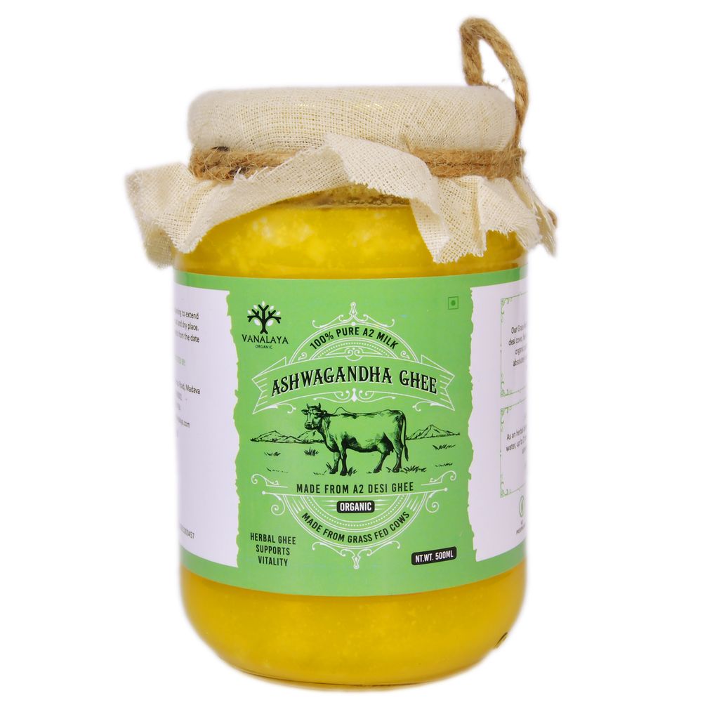 Ashwagandha Ghee Infused with Ashwagandha 500 ml