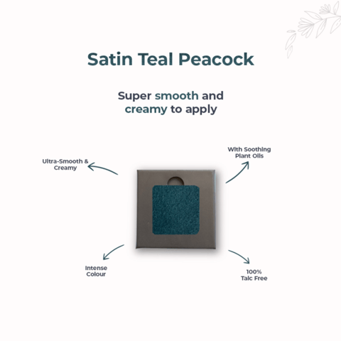 Eye Shadow Satin Teal Peacock 215 - 4.5gm