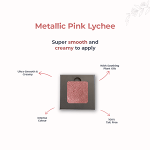 Eye Shadow Metallic Pink Lychee 207 - 4.5gm