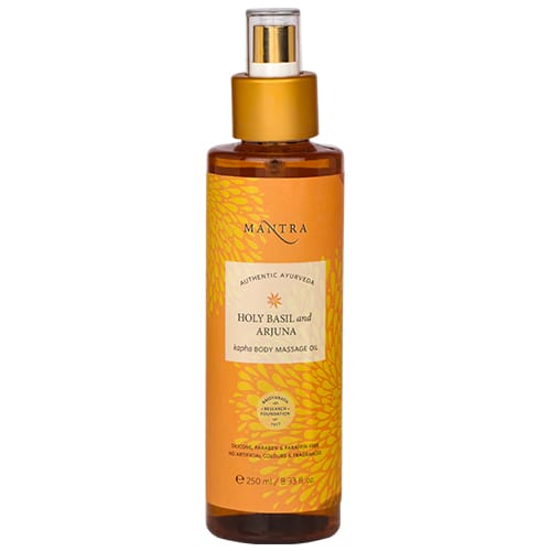 Holy Basil & Arjuna Kapha Body Massage Oil - 250 ml