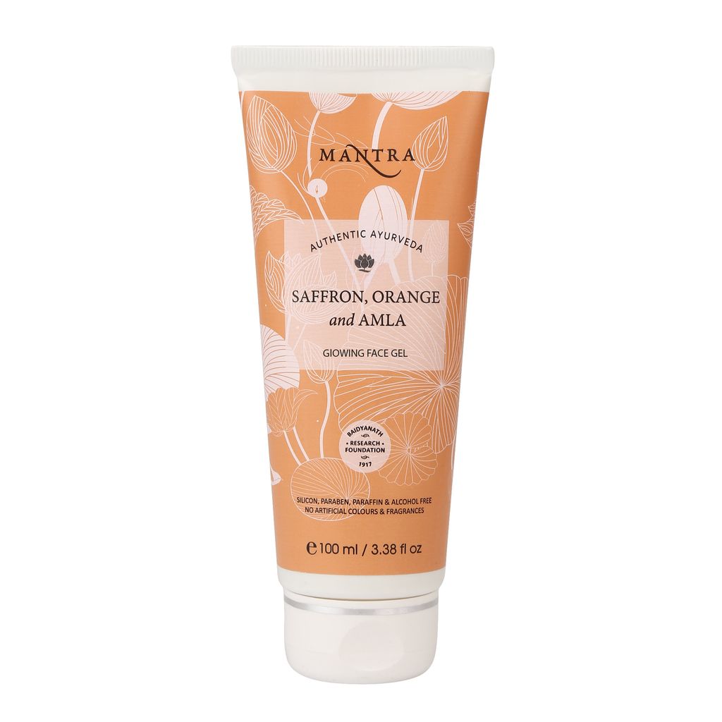 Saffron, Orange & Amla Fairness Face Gel - 100 ml