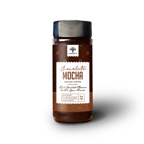 Chocolate Mocha Flavored Instant Coffee 50 gms