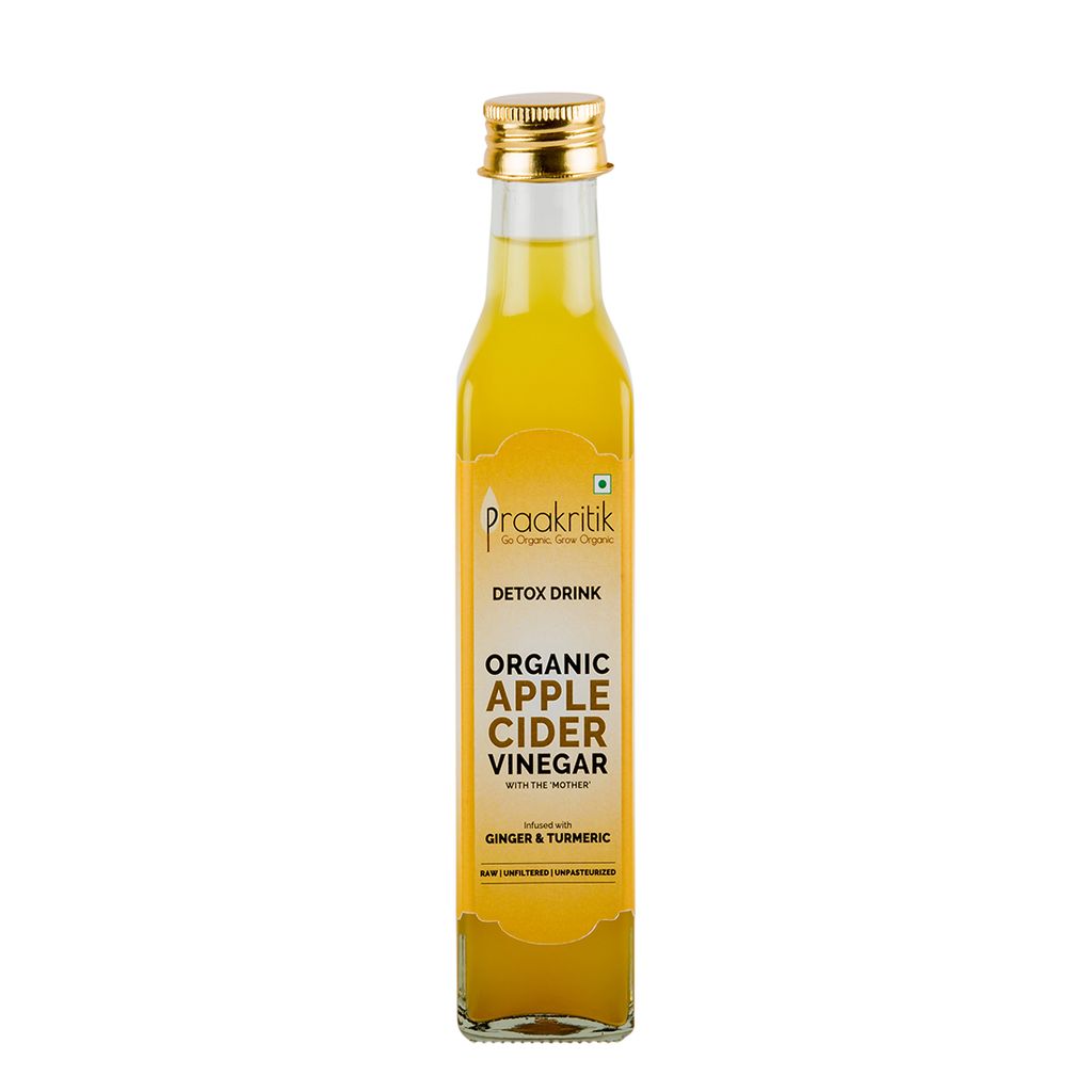 Organic Apple Cider Vinegar with Ginger & Turmeric - 250 ml