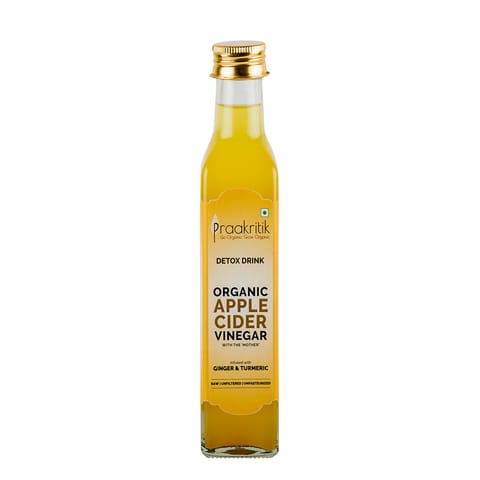 Organic Apple Cider Vinegar with Ginger & Turmeric - 250 ml