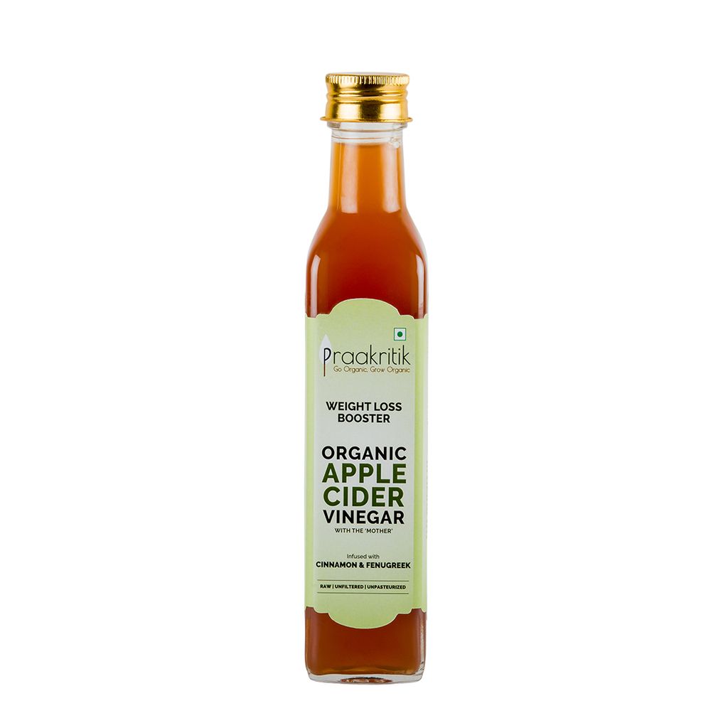 Organic Apple Cider Vinegar with Fenugreek & Cinnamon - 250 ml