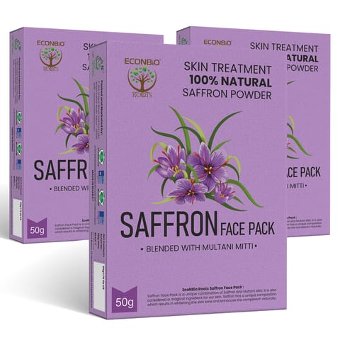 Saffron Face Pack 50 gms- Pack of 3