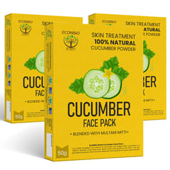 Natural Cucumber Face Pack - 50 gms (Pack of 3)