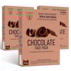 Natural Chocolate Face Pack - 50 gms (Pack of 3)