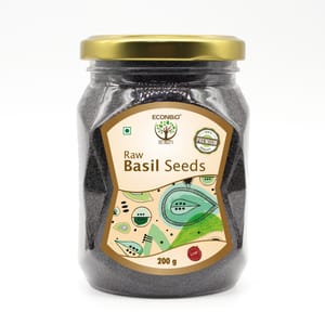 Raw Basil Seeds Sabja - 200 gms