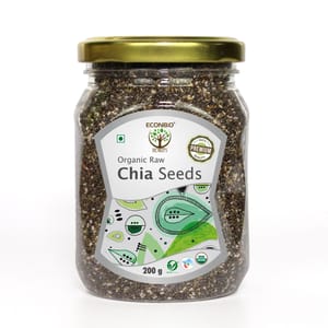 Organic Raw Chia Seeds - 200 gms