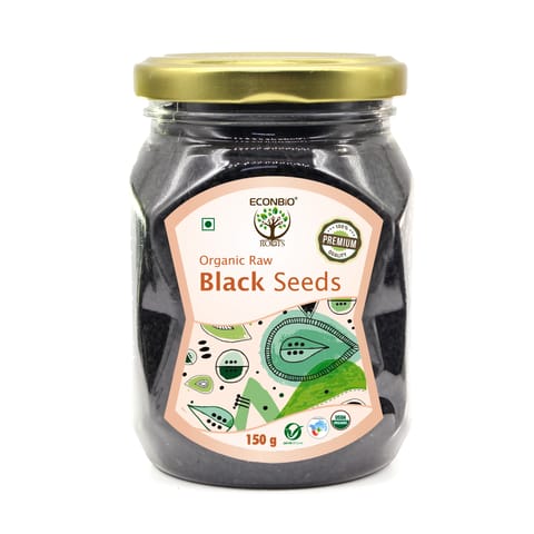 Organic Raw Black Seeds - 150 gms