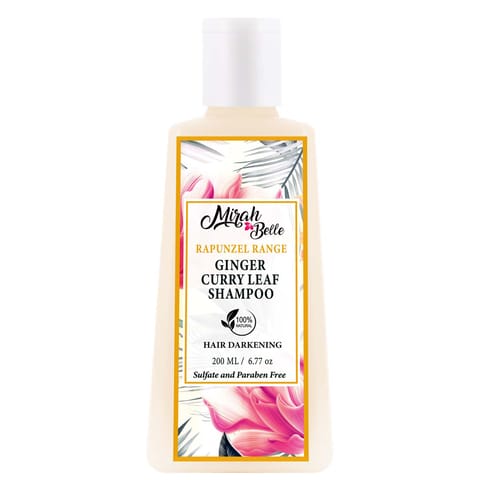 Ginger & Curry Leaf Hair Darkening Shampoo
