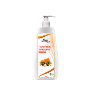 Organic Honey Milk Natural Body Lotion - Soft & Supple Skin 400 ml Organic Honey Milk Natural Body Lotion - Soft & Supple Skin 400 ml