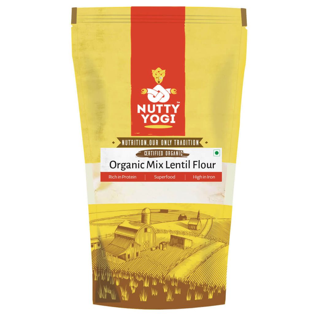 Organic Lentil Mix Flour