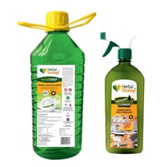 Herbal Dishwashing Liquid 2 Litre & Kitchen Cleaner 500 ml