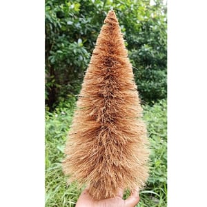 Handcrafted Coir Christmas Tree (10 x 10 x 40 cm) 100 gms