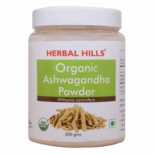 Organic Ashwagandha Powder 200gms