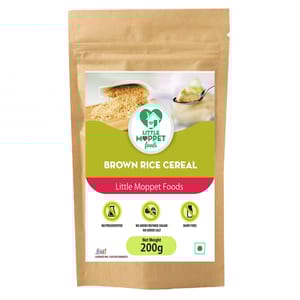 Organic Brown Rice Cereal - 200 gm