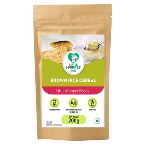 Organic Brown Rice Cereal - 200 gm
