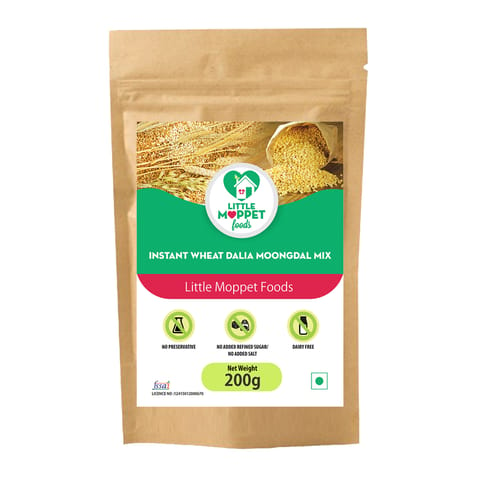 Instant Wheat Dalia Moongdal Mix - 200 gm