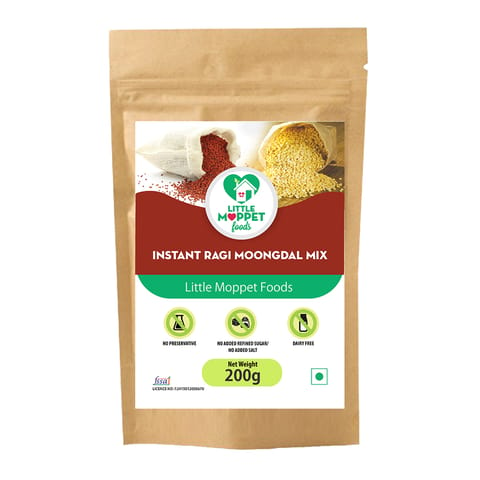 Instant Ragi Moongdal Mix - 200 gm