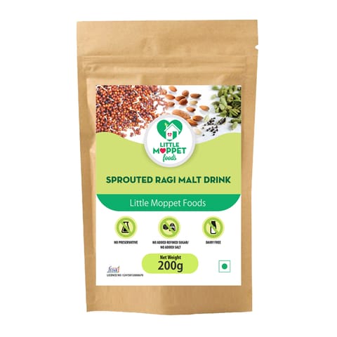 Sprouted Ragi Malt Drink - 200 gm