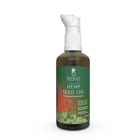 Hemp Seed Oil - Raw, Cold Processed