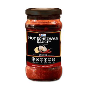 Organic Hot Schezwan Sauce 180 gms