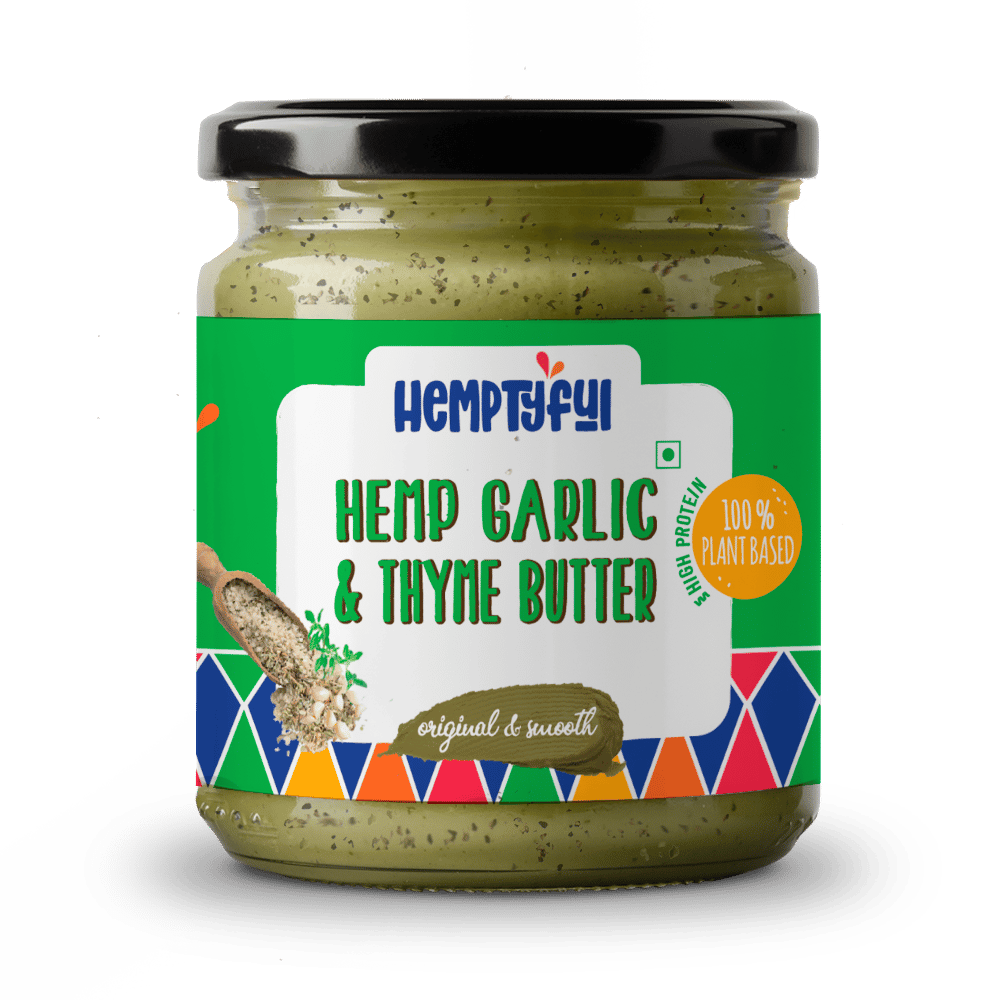 Hemp Garlic & Thyme Butter 180 g