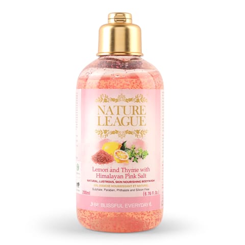 LEMON & THYME WITH HIMALAYAN PINK SALT Body wash 200 ml