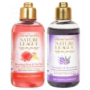 LAVENDER & ROSEMARY with BLOOMING ROSE & TEA TREE Body wash 200 ml