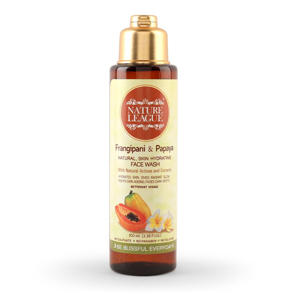 FRANGIPANI & PAPAYA Natural Skin Hydrating Face wash 100 ml