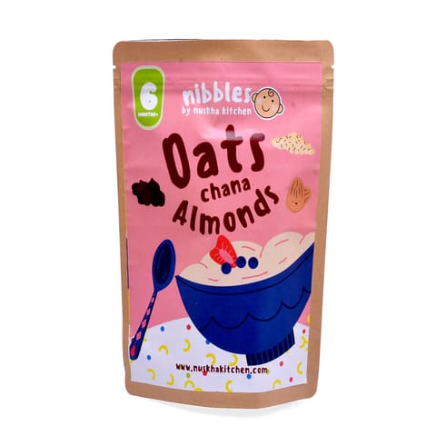 Oats Chana Almonds 350 gms