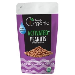 Activated Organic Peanuts - Mildly Salted