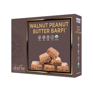 Walnut Peanut Butter Barfi - 200g