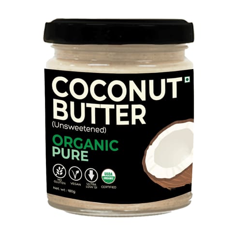 Organic Coconut Butter (Unsweetened) - 180g