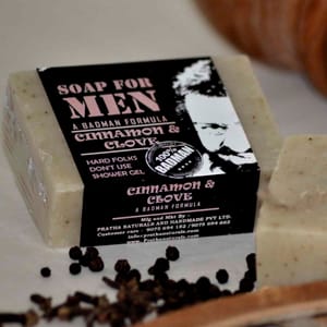 Cinnamon & Clove Mens Exclusive Soap - 100 gms