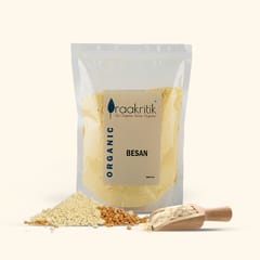 Organic Besan Flour | 500 G (Pack of 2)