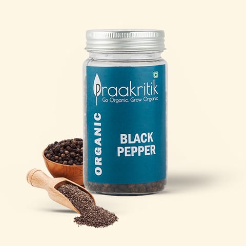 Black Pepper Organic - 100gm