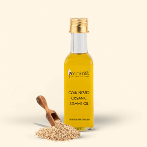 Organic Cold Pressed Sesame Oil | 100 ml (Pack of 2)